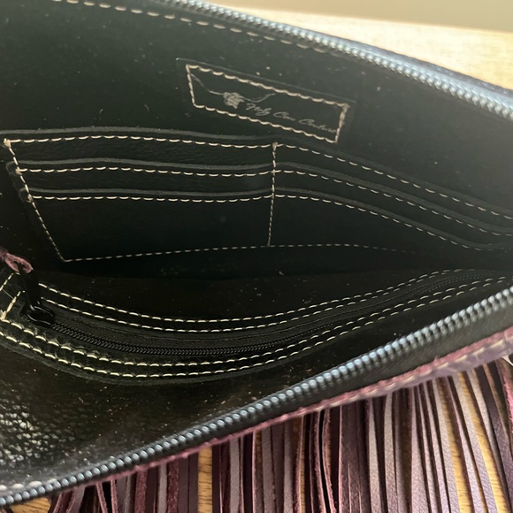 Purple Holy cow couture rope clutch - Picture 3 of 3